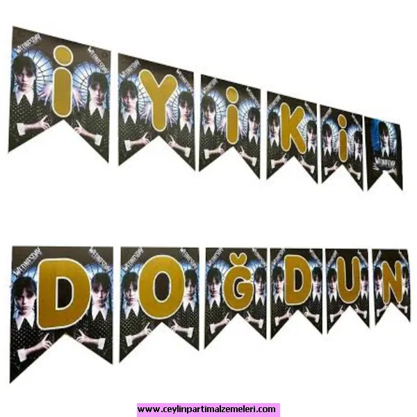 Wednesday Temalı Banner